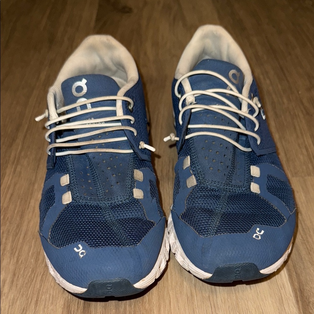On Running Blue Athletic Shoes